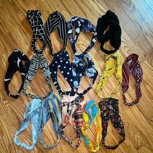 15 Assorted Elastic Headbands